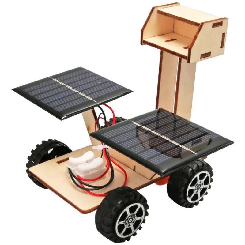 Coche solar para armar tú mismo, juguete STEM, inventos creativos, habilidad motora de los niños, pensamiento activo, juguete para experimentos científicos.