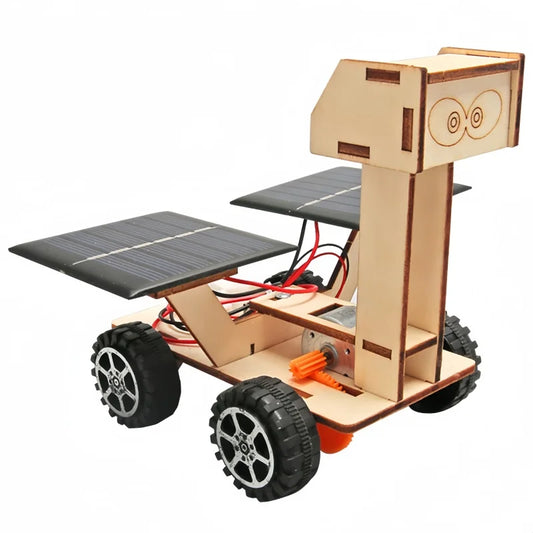 Coche solar para armar tú mismo, juguete STEM, inventos creativos, habilidad motora de los niños, pensamiento activo, juguete para experimentos científicos.