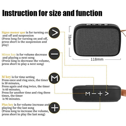 Barra de sonido inalámbrica portátil con batería de 500 mAh, Bluetooth 5.0, para exteriores, interiores y deportes, HIFI, altavoces de alta calidad personalizables.