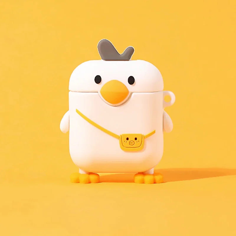 Funda 3D con diseño de galletas de chocolate para AirPods 1, 2, 3 y 4 Pro. Funda de silicona suave con diseño de dibujos animados para AirPods Pro 2.