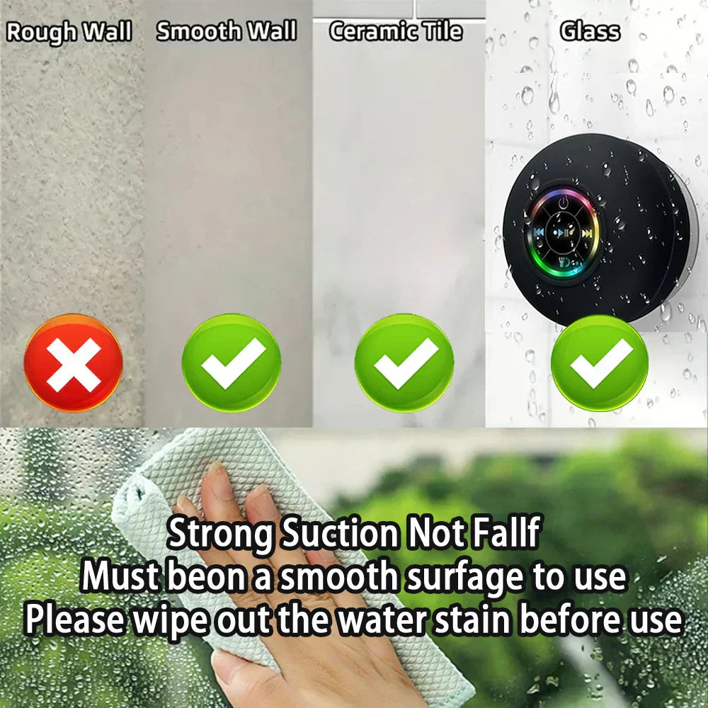 Altavoz Bluetooth Portátil Resistente al Agua