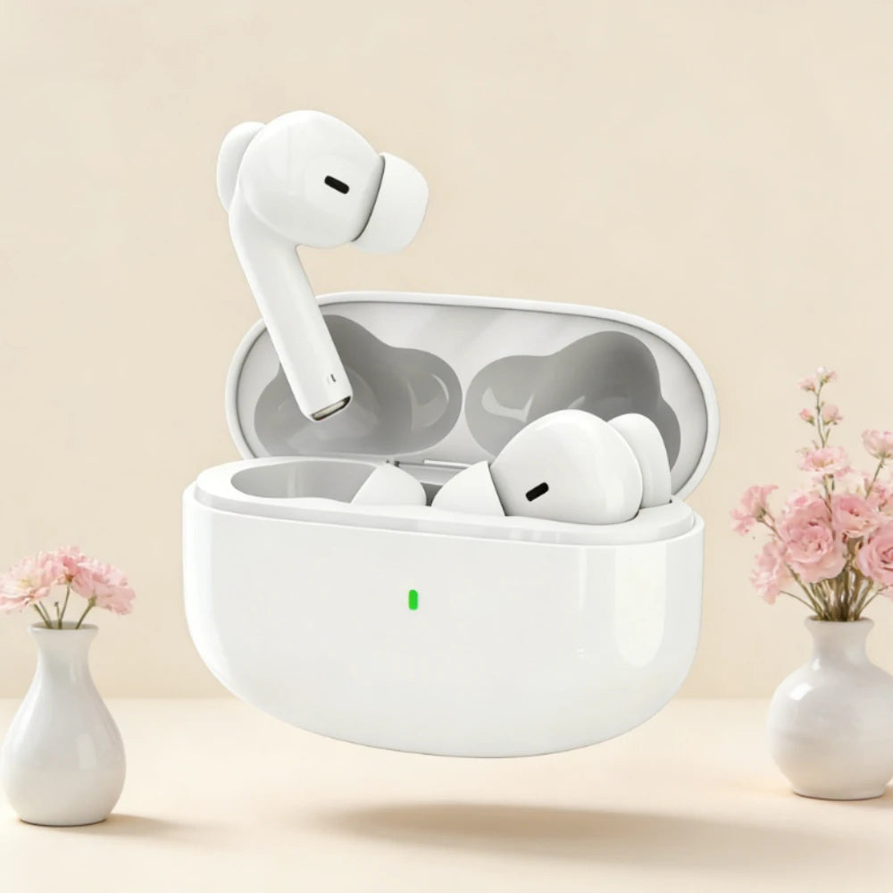 Auriculares Bluetooth originales, auriculares inalámbricos Bluetooth con cancelación de ruido y micrófono, auriculares inalámbricos para smartphones