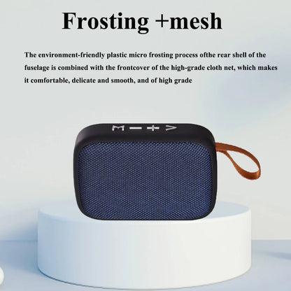 Barra de sonido inalámbrica portátil con batería de 500 mAh, Bluetooth 5.0, para exteriores, interiores y deportes, HIFI, altavoces de alta calidad personalizables.