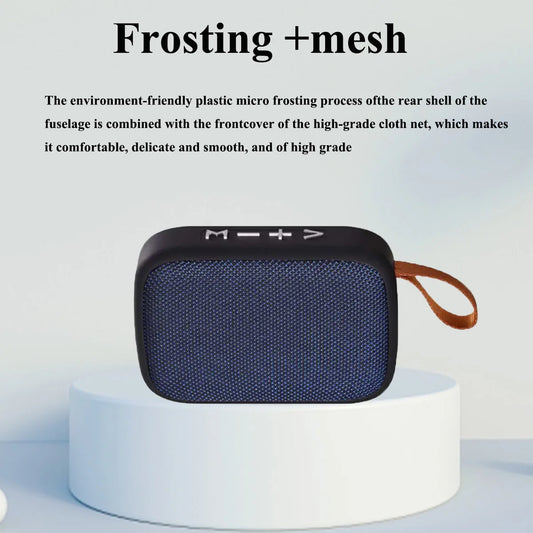 Barra de sonido inalámbrica portátil con batería de 500 mAh, Bluetooth 5.0, para exteriores, interiores y deportes, HIFI, altavoces de alta calidad personalizables.
