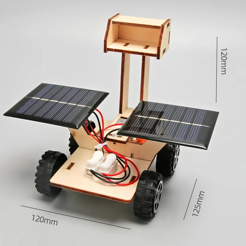 Coche solar para armar tú mismo, juguete STEM, inventos creativos, habilidad motora de los niños, pensamiento activo, juguete para experimentos científicos.