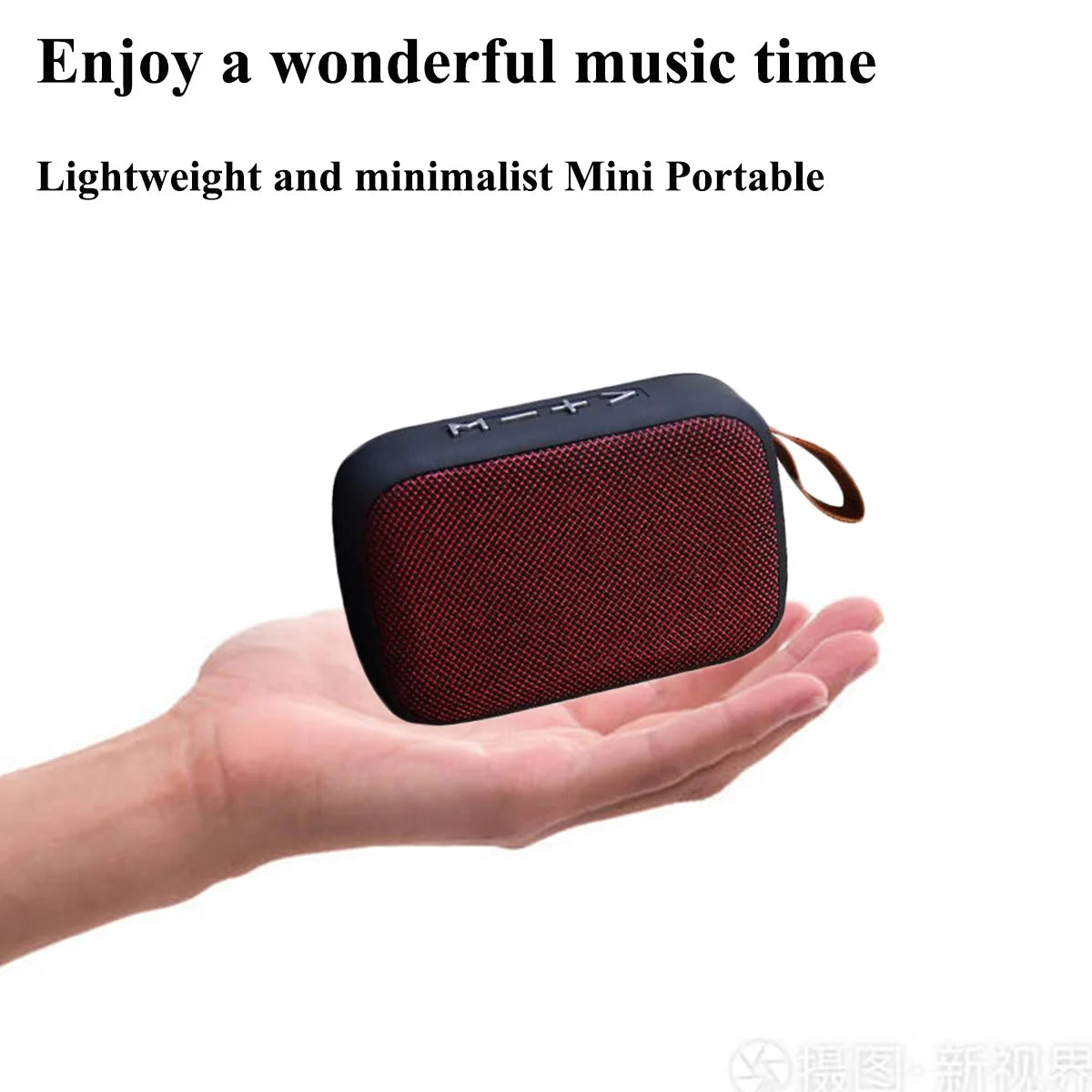 Barra de sonido inalámbrica portátil con batería de 500 mAh, Bluetooth 5.0, para exteriores, interiores y deportes, HIFI, altavoces de alta calidad personalizables.
